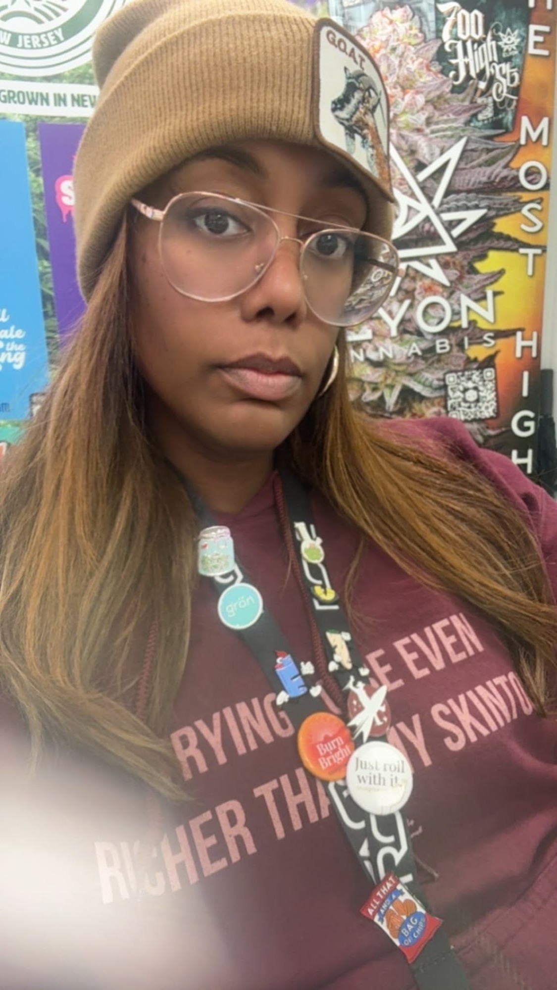Vicky, budtender at Hamm & Chaz, Jersey City